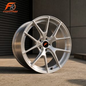 FT-102 Apex Y-Spoke Brushed Silver - view 1