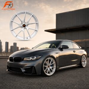 FT-102 Apex Y-Spoke Brushed Silver - view 2