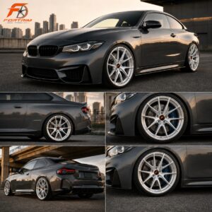 FT-102 Apex Y-Spoke Brushed Silver - view 4