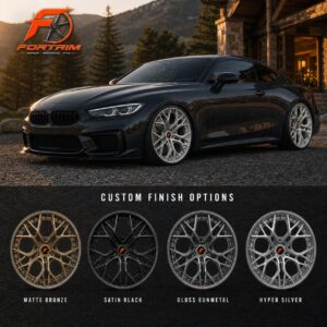 FT-107 Velocity Split-Spoke Brushed Silver - view 3