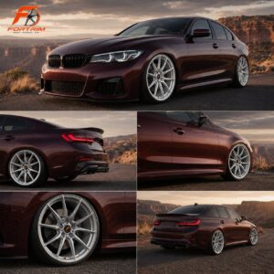 FT-107 Velocity Split-Spoke Brushed Silver - view 4