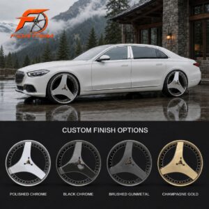 FT-109 Titan Tri-Spoke Polished Two-Piece - view 3