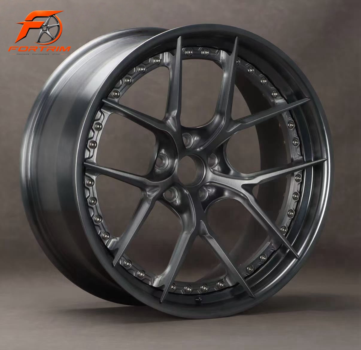 FORTRIM FT-C202 Dark Titanium Step-Lip