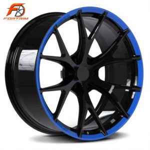 FORTRIM FT-M201 Black Concave Split-Spoke custom forged wheel