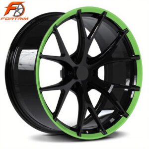 FORTRIM FT-M201 Black Concave Split-Spoke custom forged wheel