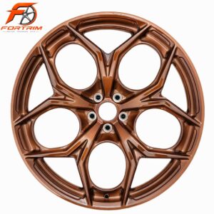 FORTRIM FT-M205 Copper Five-Spoke custom forged wheel