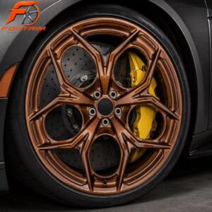 FORTRIM FT-M205 Copper Five-Spoke custom forged wheel
