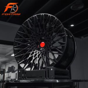 FORTRIM FT-M206 Gloss Black Multi-Mesh custom forged wheel