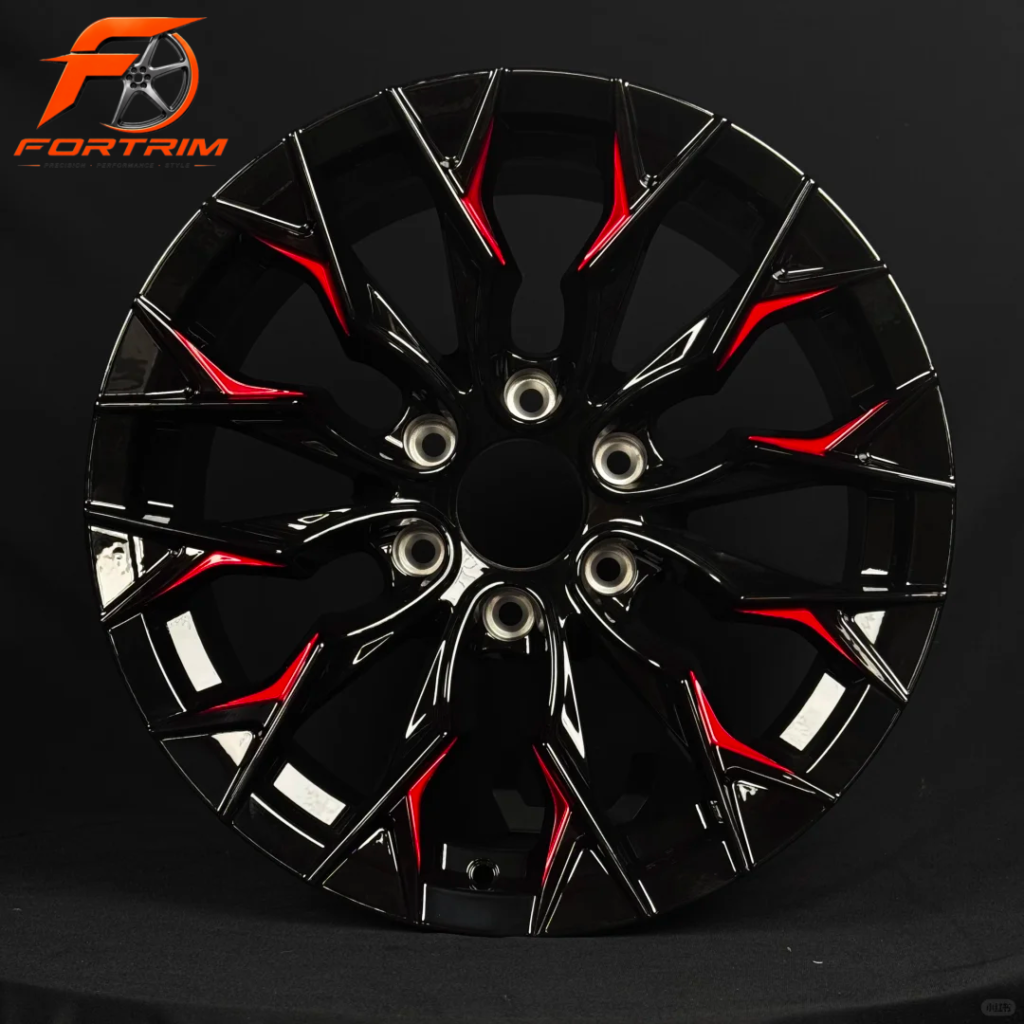 FORTRIM FT-O201 Black Red Off-Road