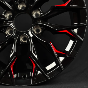 FORTRIM FT-O201 Black Red Off-Road custom forged wheel