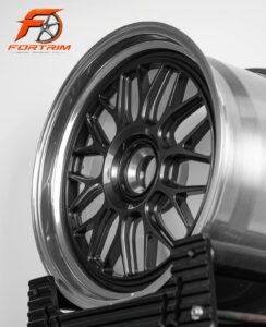 FORTRIM FT-Q1 Technical Mesh custom forged wheel