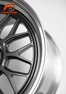 FORTRIM FT-Q1 Technical Mesh custom forged wheel
