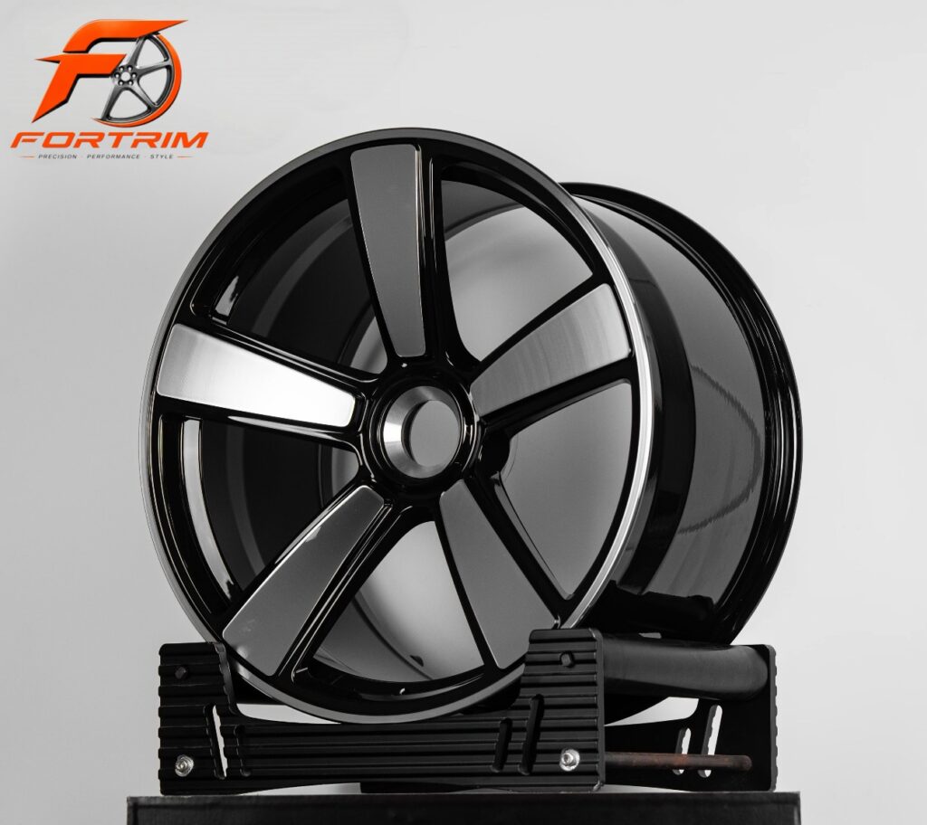 FORTRIM FT-Q5 Gloss Black Five-Spoke