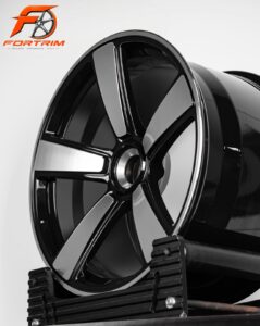 FORTRIM FT-Q5 Gloss Black Five-Spoke custom forged wheel
