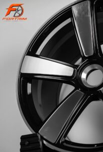 FORTRIM FT-Q5 Gloss Black Five-Spoke custom forged wheel