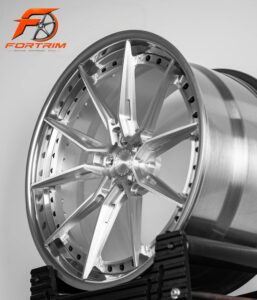 FORTRIM FT-Q6 Polished Multi-Spoke custom forged wheel