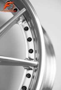 FORTRIM FT-Q6 Polished Multi-Spoke custom forged wheel