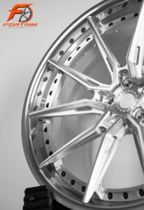 FORTRIM FT-Q6 Polished Multi-Spoke custom forged wheel