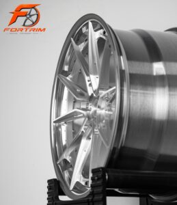 FORTRIM FT-Q6 Polished Multi-Spoke custom forged wheel