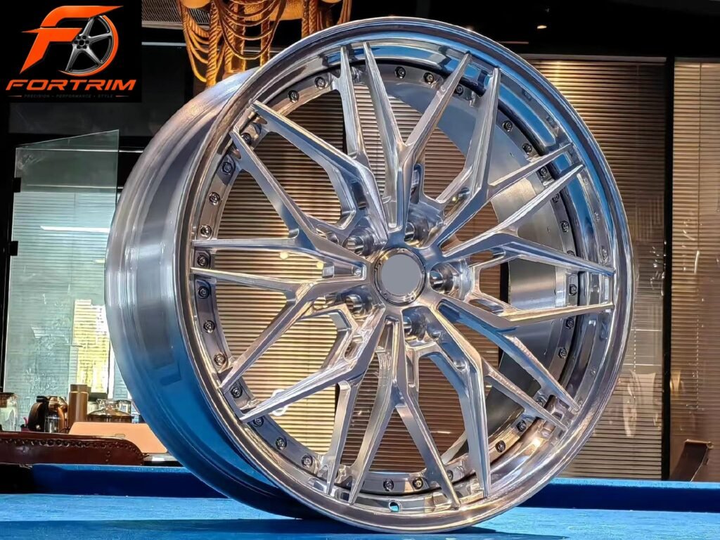 LZ-gw0446 Brushed Silver Multi-Spoke