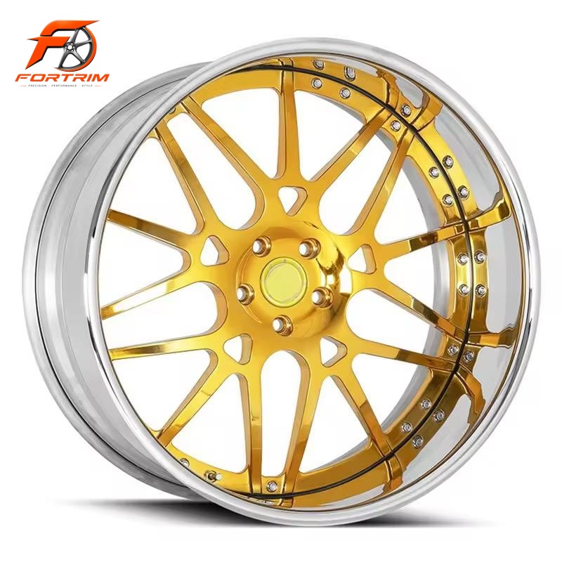 FORTRIM FT-C301 Gold Chrome Deep Lip