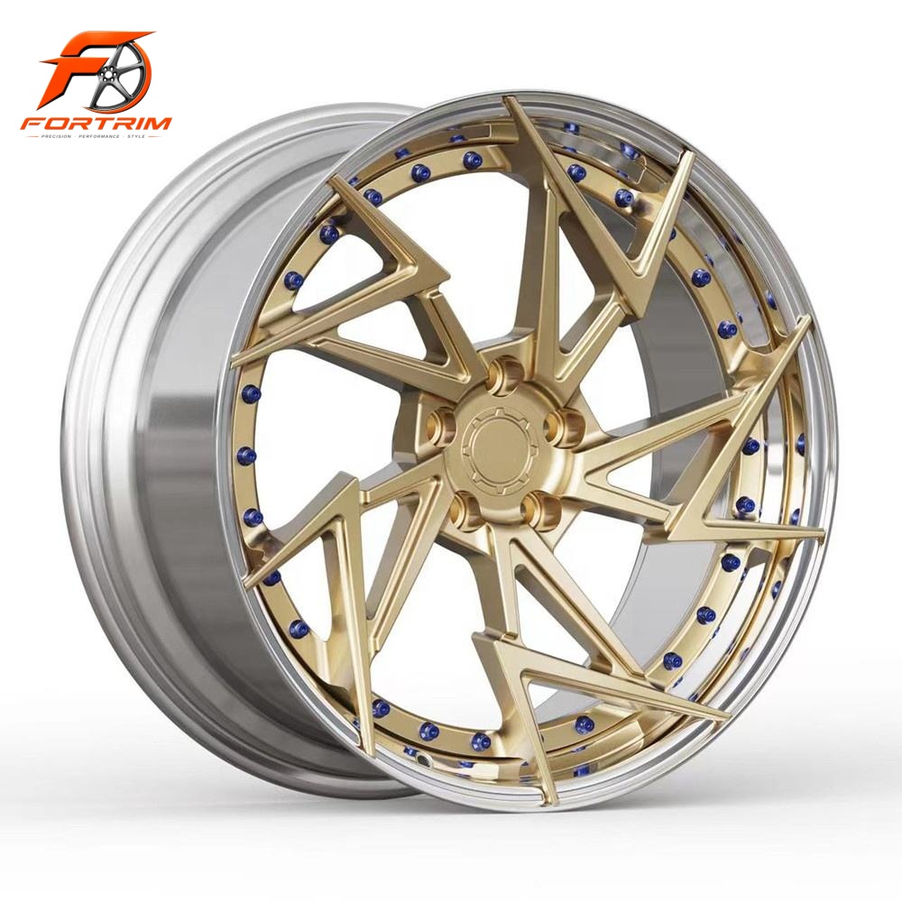 FORTRIM FT-C303 Gold Split-Spoke Hardware