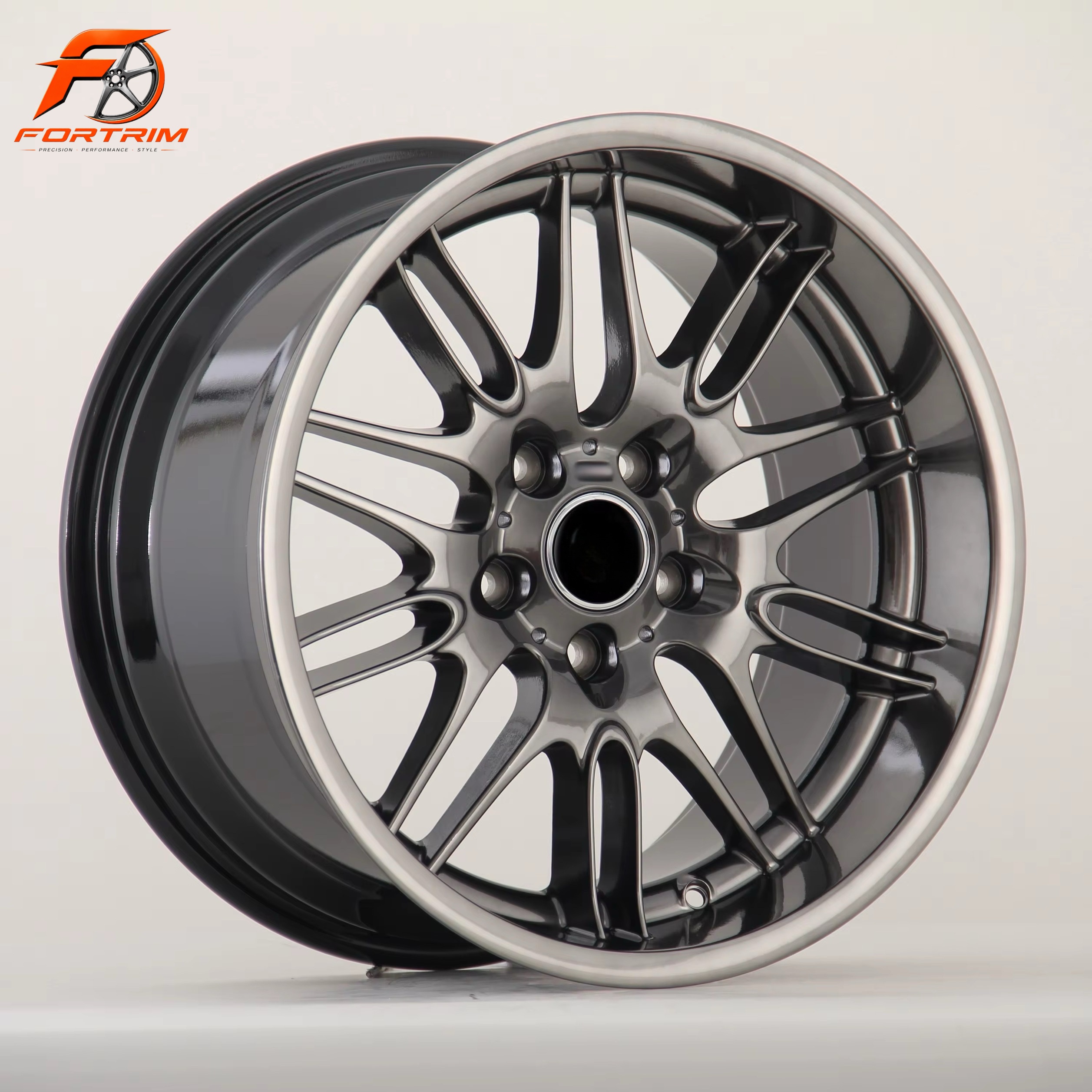 FORTRIM FT-M301 Satin Black Multi-Spoke
