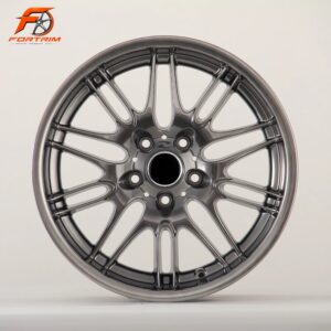 FORTRIM FT-M301 Satin Black Multi-Spoke custom forged wheel