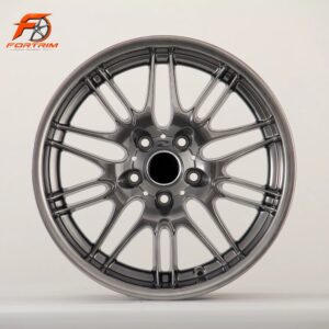 FORTRIM FT-M301 Satin Black Multi-Spoke custom forged wheel