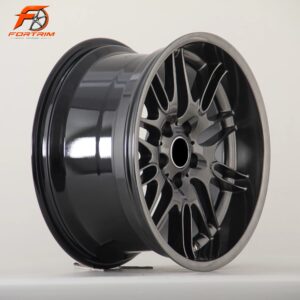 FORTRIM FT-M301 Satin Black Multi-Spoke custom forged wheel