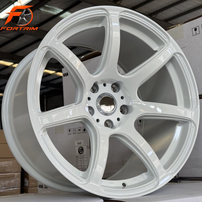 FORTRIM FT-M304 Gloss White Five-Spoke