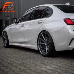 FORTRIM FT-M305 Satin Black Y-Spoke custom forged wheel