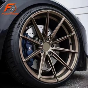 FORTRIM FT-M305 Satin Black Y-Spoke custom forged wheel