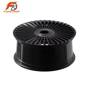 FORTRIM FT-M309 Black Radial Multi-Spoke custom forged wheel