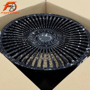 FORTRIM FT-M309 Black Radial Multi-Spoke custom forged wheel