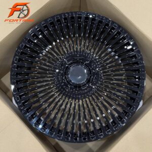 FORTRIM FT-M309 Black Radial Multi-Spoke custom forged wheel
