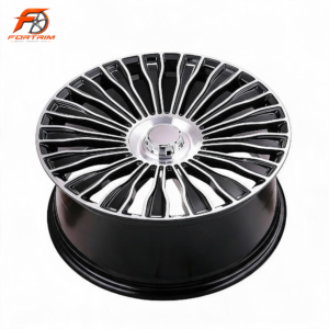 FORTRIM FT-M310 Machined Thin Multi-Spoke custom forged wheel
