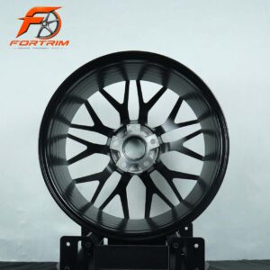 FORTRIM FT-M312 Silver Track Multi-Spoke custom forged wheel