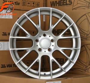 FORTRIM FT-M314 Silver Motorsport Multi-Spoke custom forged wheel